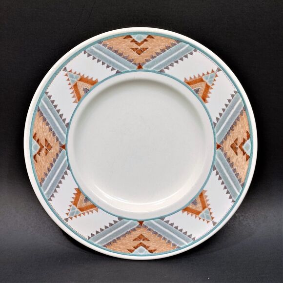 Set/5 Mikasa Saucers Intaglio Santa Fe 6.5" CAC24 Southwest Design - Picture 4 of 7